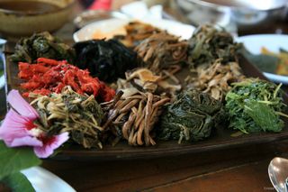 울주 배내골 산채정식