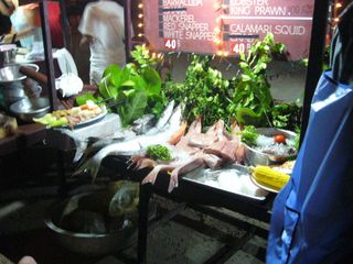 차웽비치 해변 BBQ 디너
