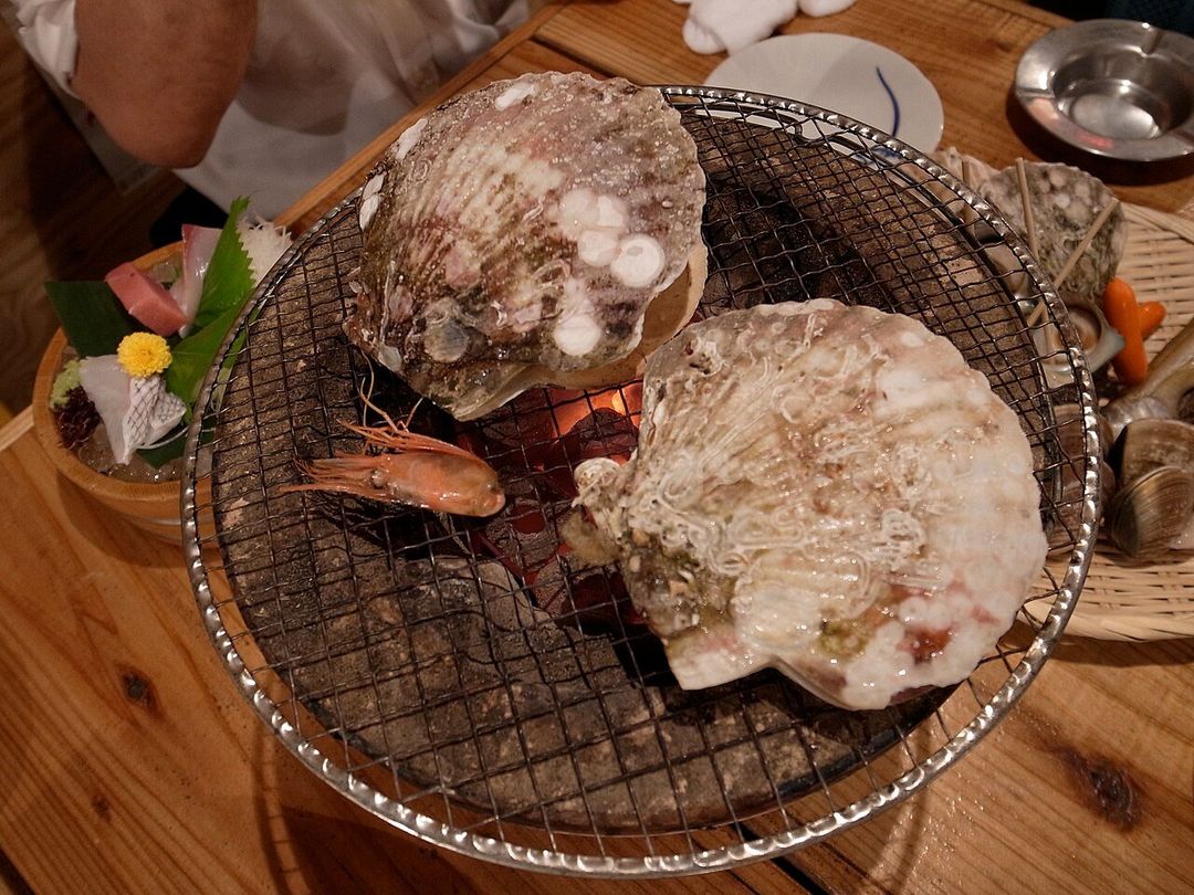 월미도 조개구이