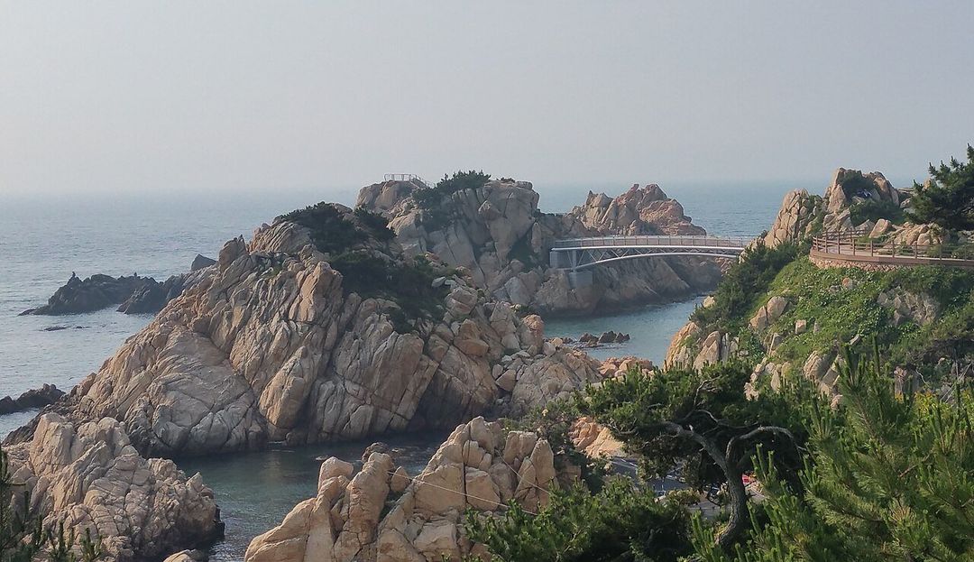 대왕암공원 해안 산책