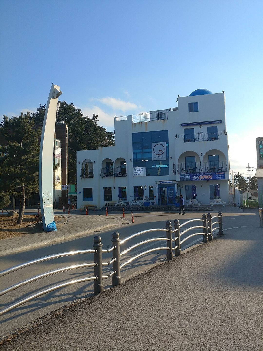 안목해변 커피거리