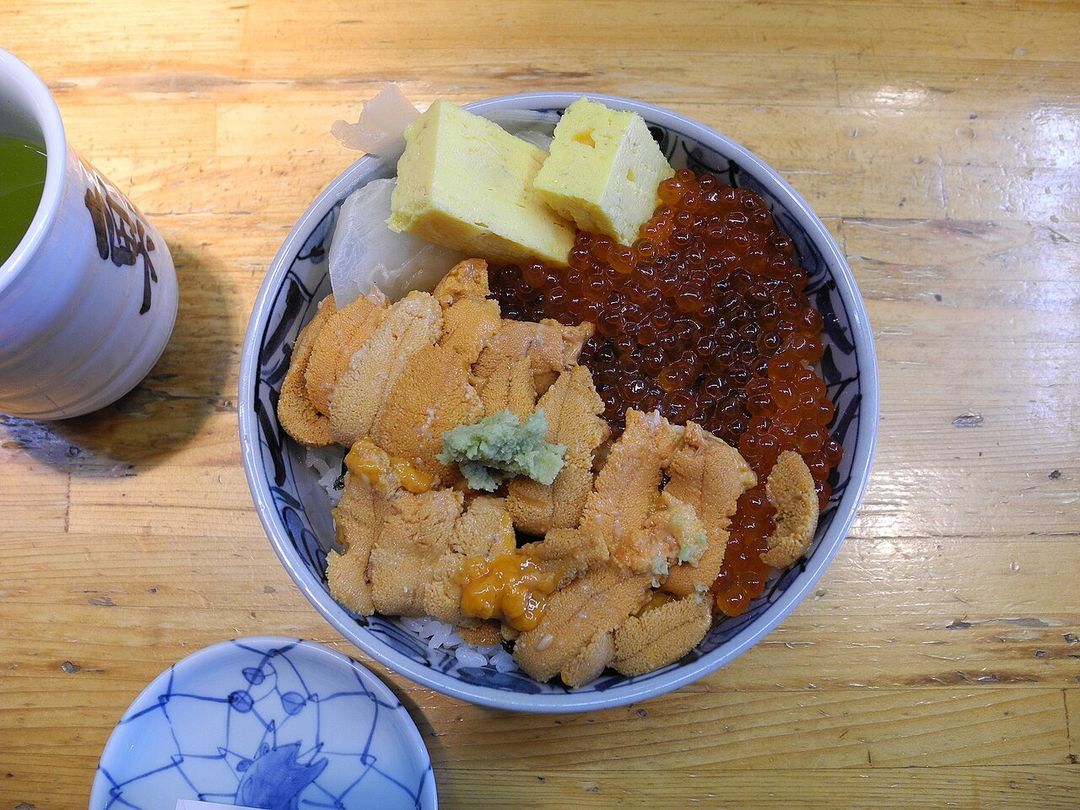 니조시장 우니이쿠라동