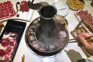 왕푸징 동라이순식 솬양러우 양고기 훠궈