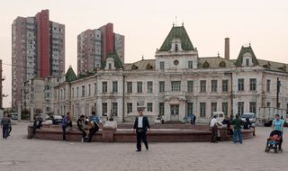 러시아거리 구경과 다롄식 군고구마 카페