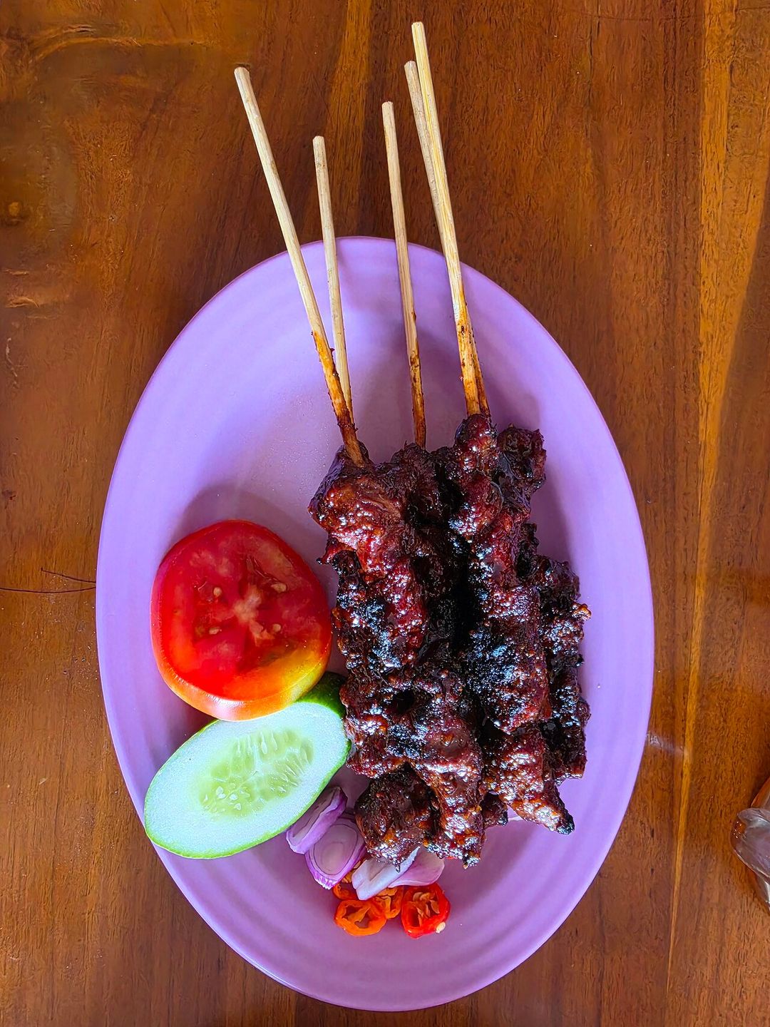 사테 클로포 온도모헨 부 아시 (Sate Klopo Ondomohen)