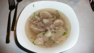 카라코룸 박물관 관람 후 반시태 슐 만두국