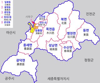 Byeongcheon Sundae Street nearby restaurants