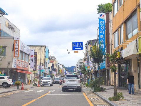Okcheon Cheongsan Doribangbangi & Fish Noodle Street