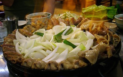 안지랑 곱창골목