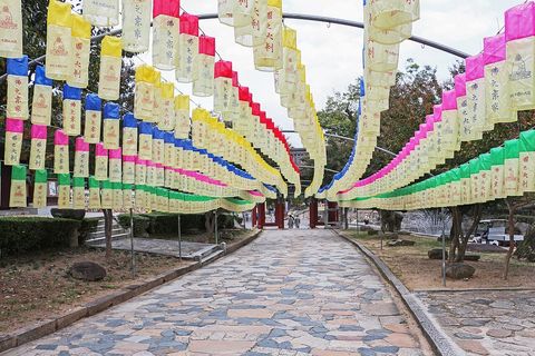 梁山 通度寺 食べ物村