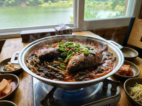Jincheon Chopyeong Braised Crucian Carp