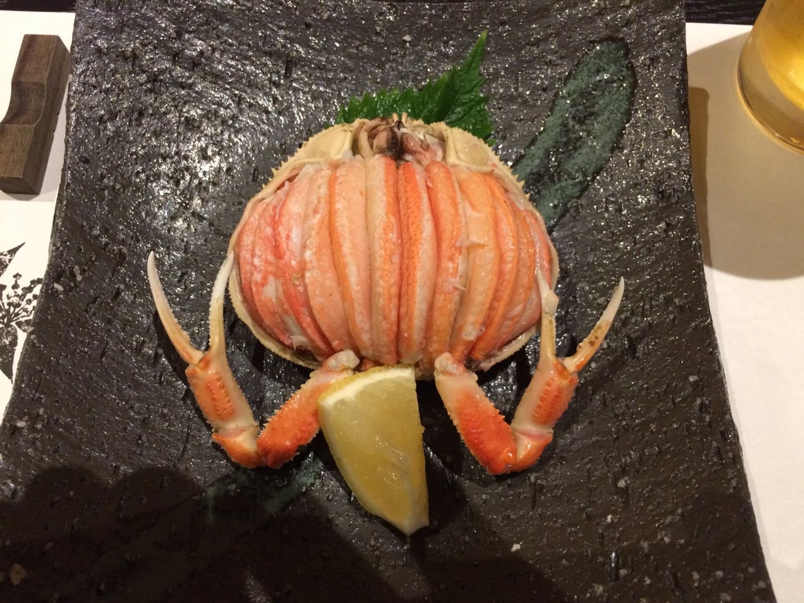 Kobako crab (female snow crab) · Photo: pelican from Tokyo, Japan / CC BY-SA 2.0 (Wikimedia Commons)