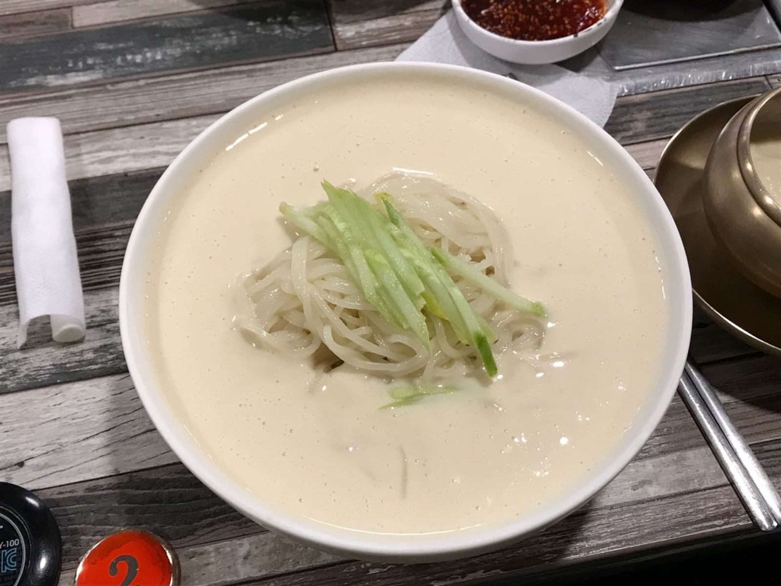 Kongguksu made with Paju Jangdan beans · Photo: Hyeonyoung Lee 21 / CC BY-SA 4.0 (Wikimedia Commons)